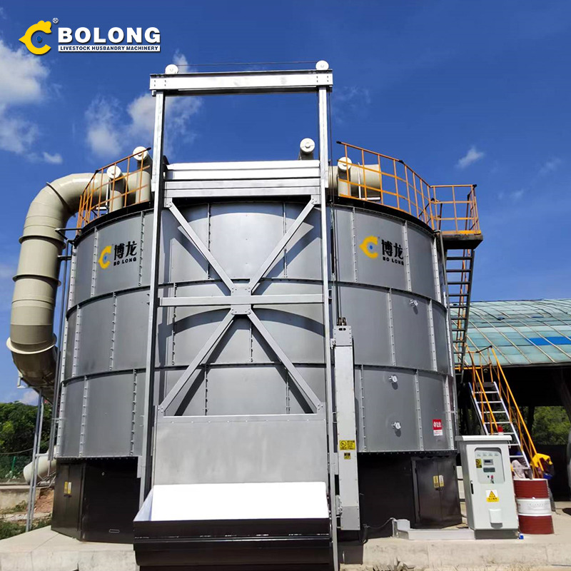 well-built animal dung compost machine
